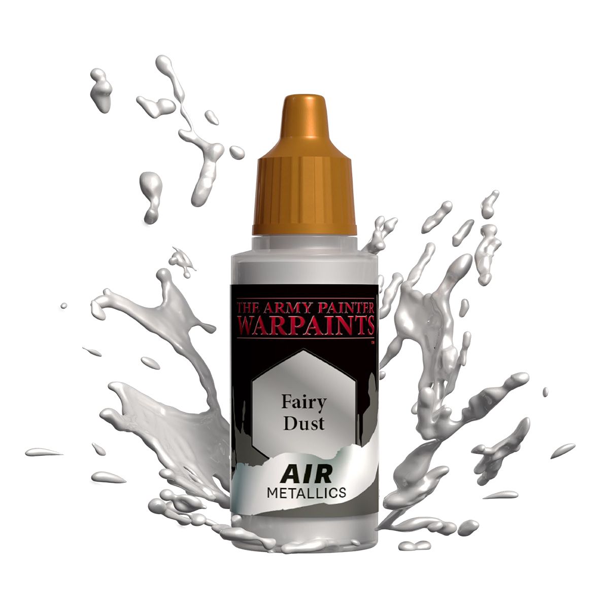 Army Painter Warpaints Air Acrylic (cont.), Metallic & Fluorescent Singles