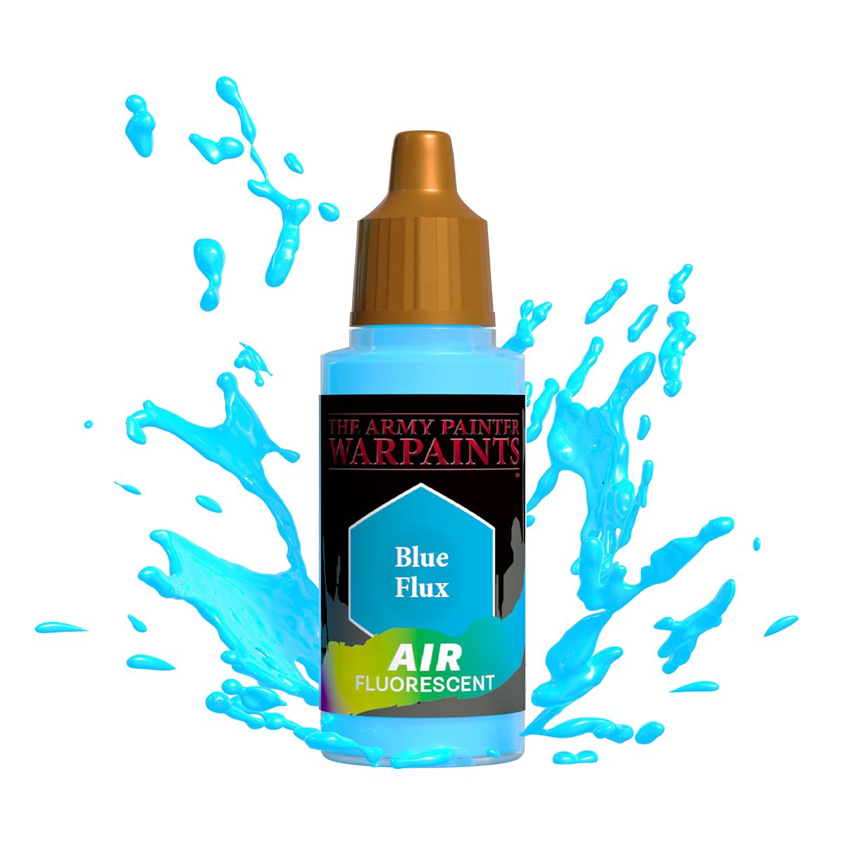 Army Painter Warpaints Air Acrylic (cont.), Metallic & Fluorescent Singles