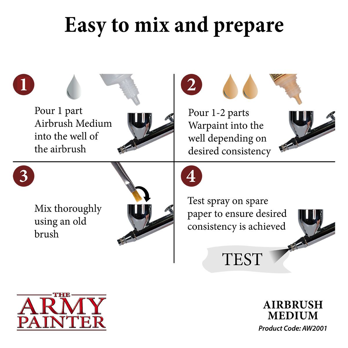 The Army Painter - Warpaints Air: Airbrush Medium (100 ml)