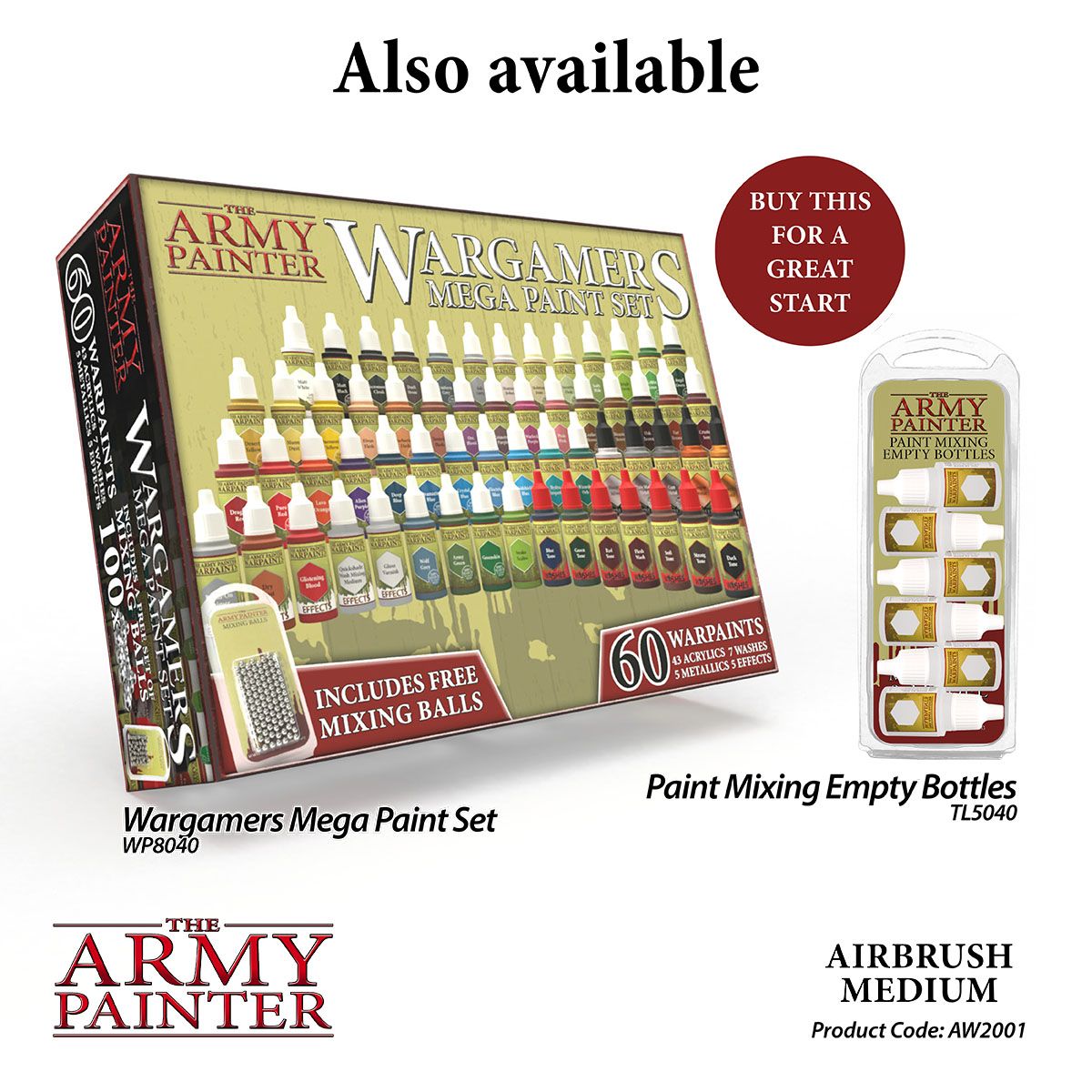 The Army Painter - Warpaints Air: Airbrush Medium (100 ml)