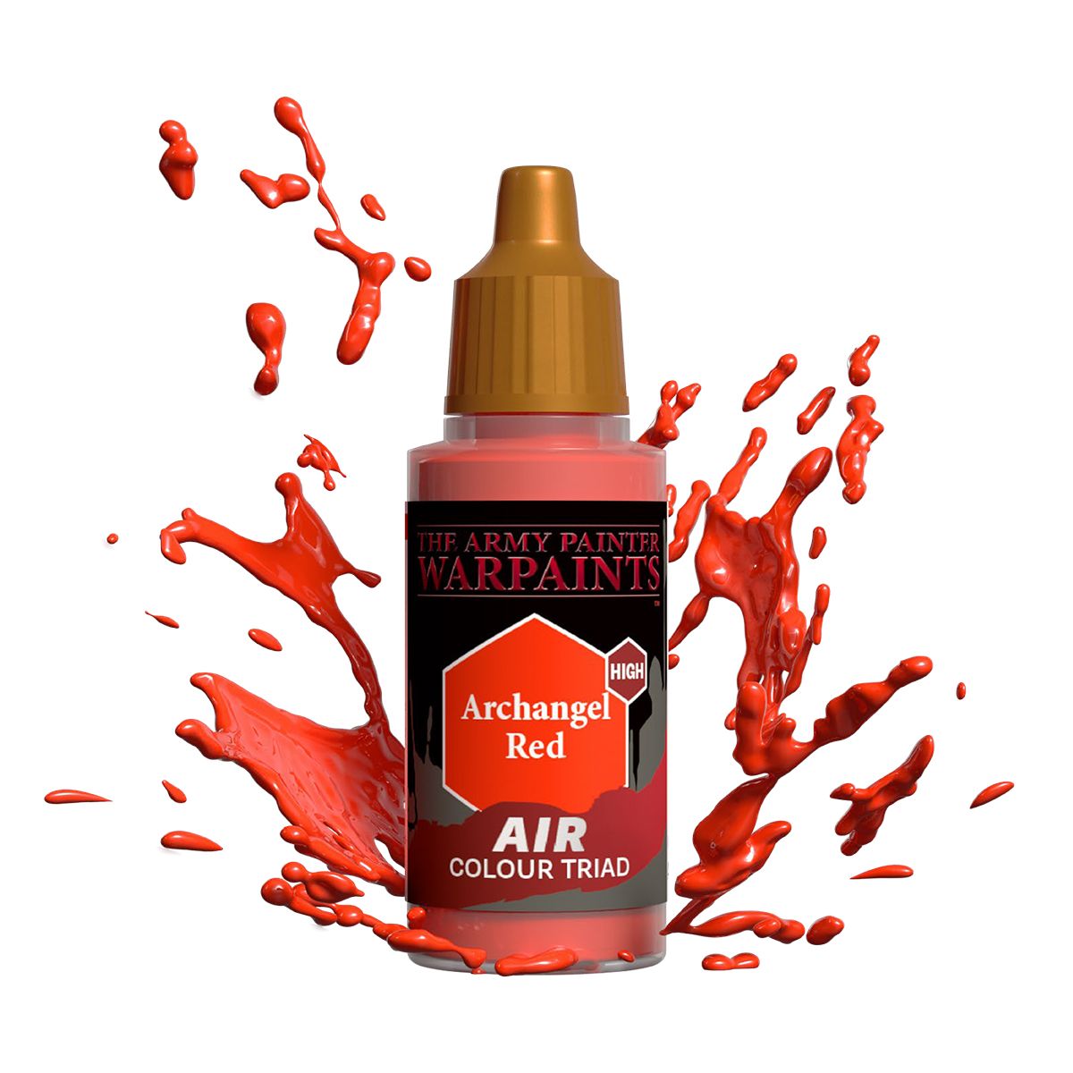 Army Painter Warpaints Air Acrylic (cont.), Metallic & Fluorescent Singles