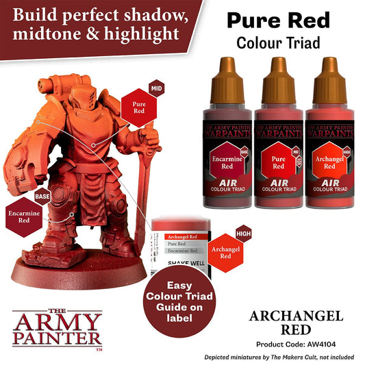 Army Painter Warpaints Air Acrylic (cont.), Metallic & Fluorescent Singles Army Painter Warpaints Air Acrylic (cont.), Metallic & Fluorescent Singles