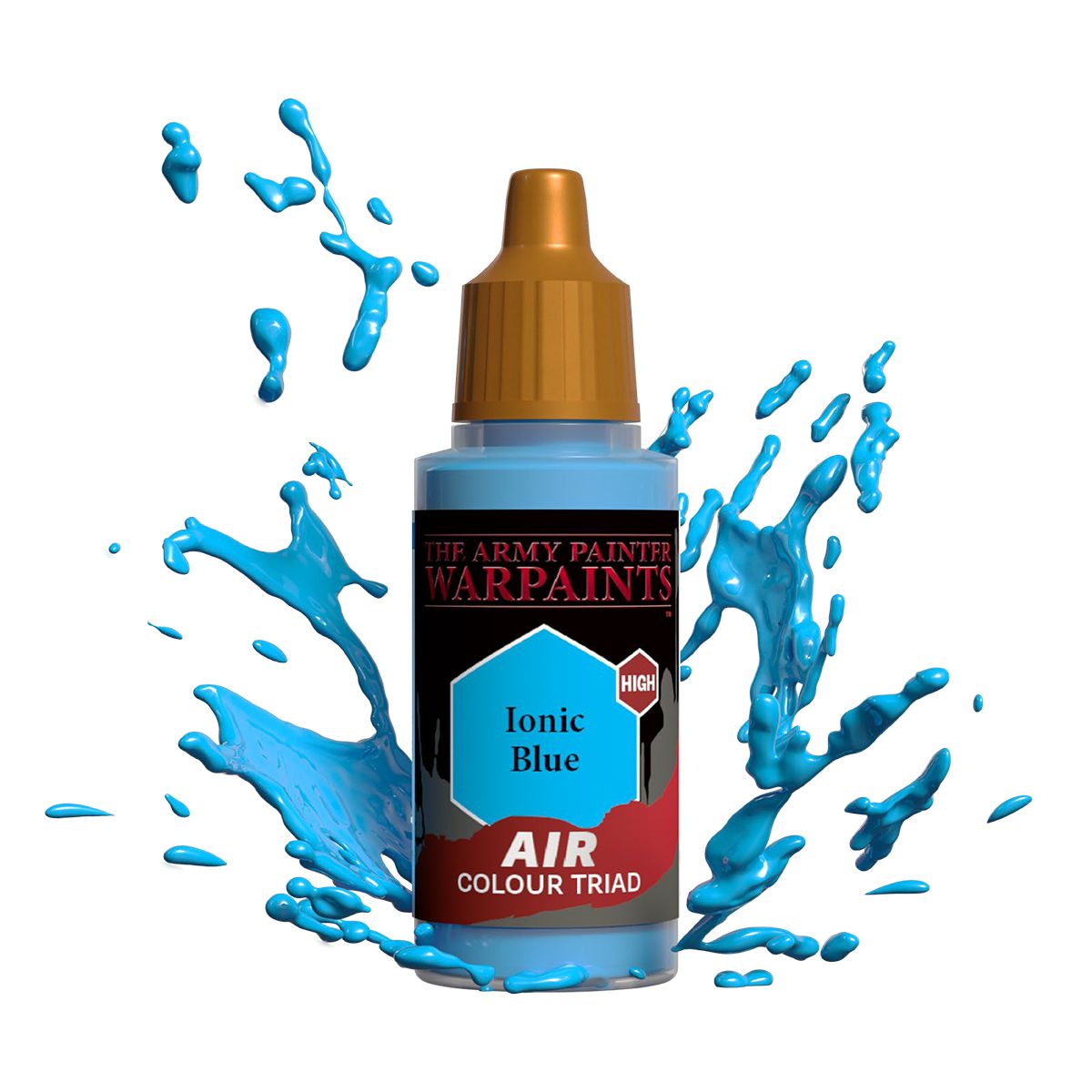 Army Painter Warpaints Air Acrylic (cont.), Metallic & Fluorescent Singles