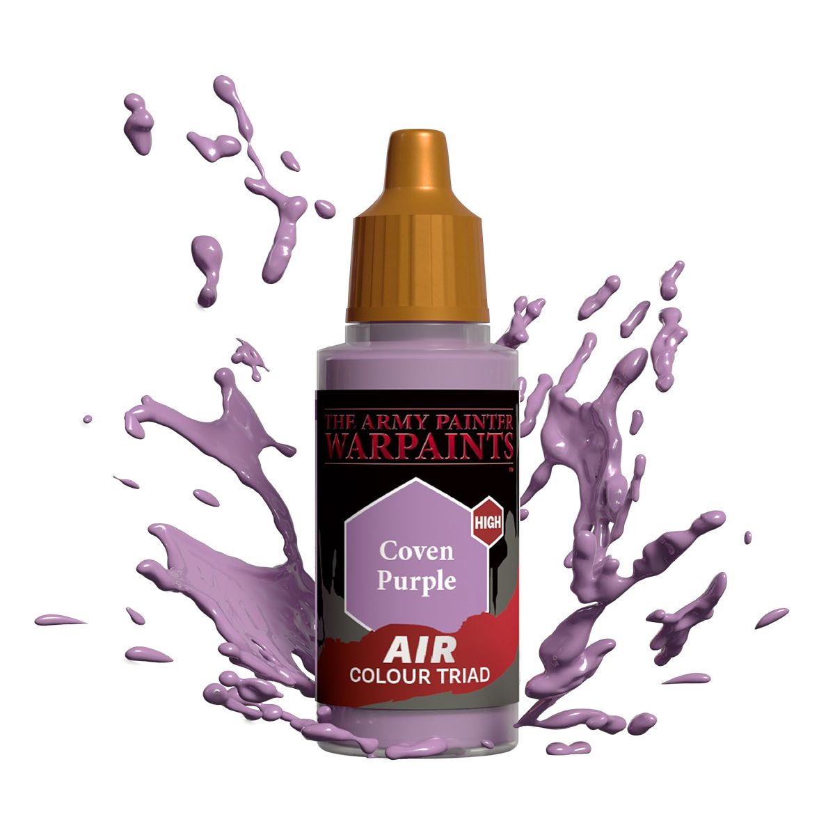 Army Painter Warpaints Air Acrylic (cont.), Metallic & Fluorescent Singles