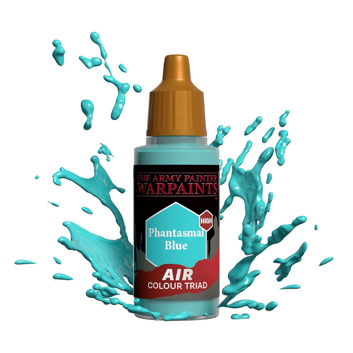 Army Painter Warpaints Air Acrylic (cont.), Metallic & Fluorescent Singles