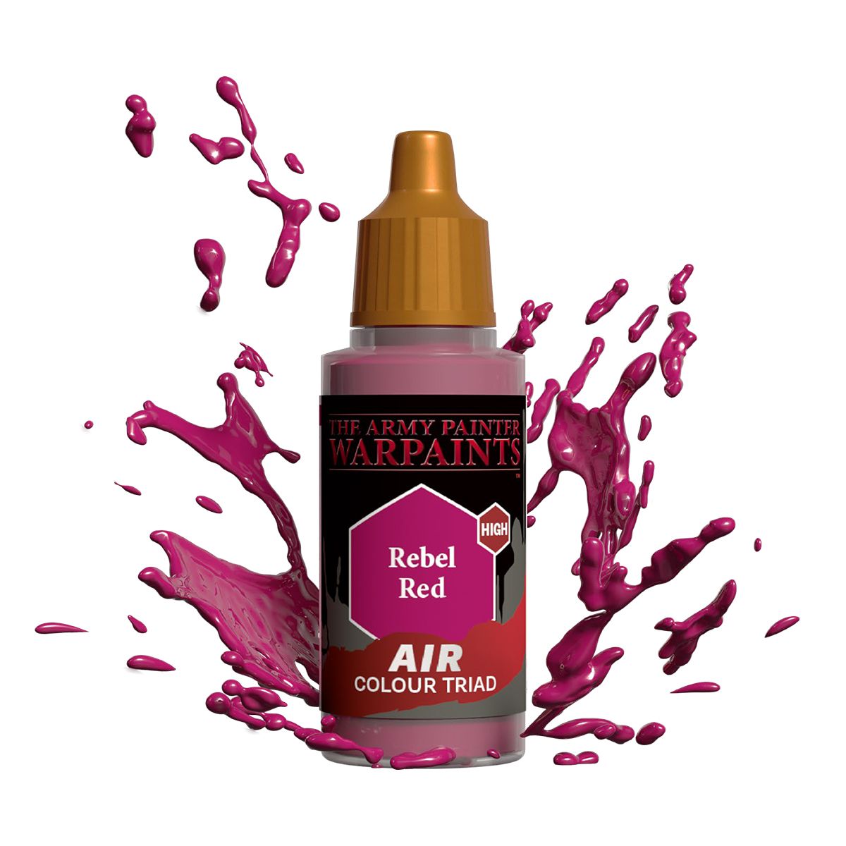 Army Painter Warpaints Air Acrylic (cont.), Metallic & Fluorescent Singles