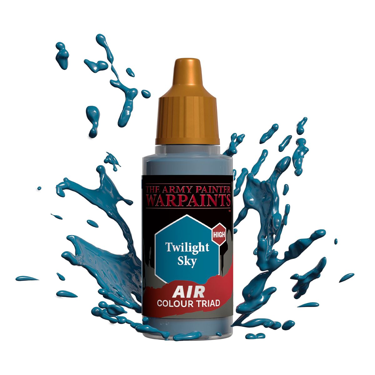 Army Painter Warpaints Air Acrylic (cont.), Metallic & Fluorescent Singles