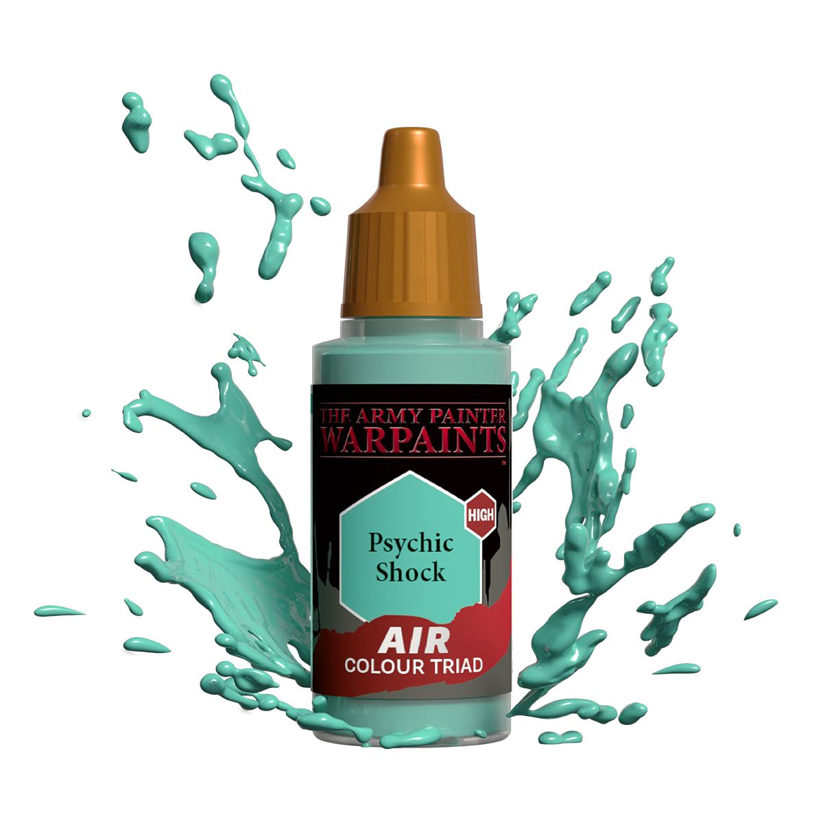 Army Painter Warpaints Air Acrylic (cont.), Metallic & Fluorescent Singles