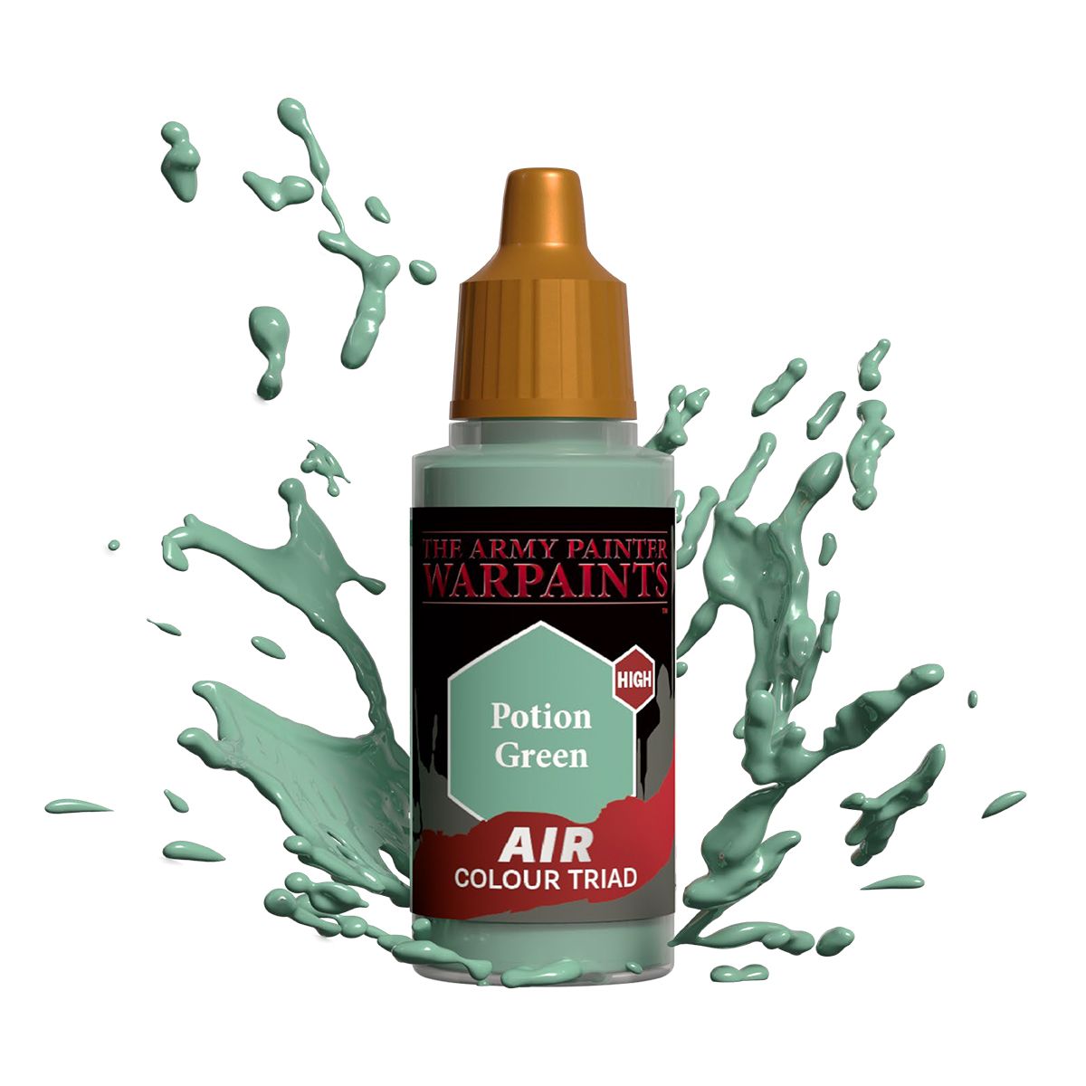Army Painter Warpaints Air Acrylic (cont.), Metallic & Fluorescent Singles