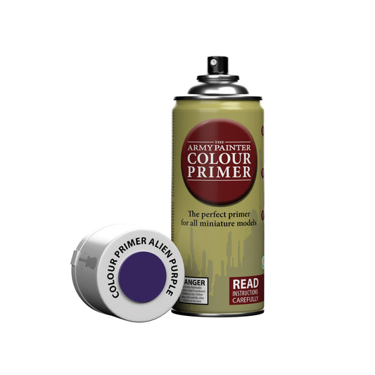 The Army Painter - Colour Primer: Alien Purple (400ml/13.5oz) The Army Painter - Colour Primer: Alien Purple (400ml/13.5oz)