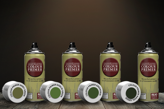 The Army Painter - Colour Primer: Spray Paint 400ml - All Greens The Army Painter - Colour Primer: Spray Paint 400ml - All Greens