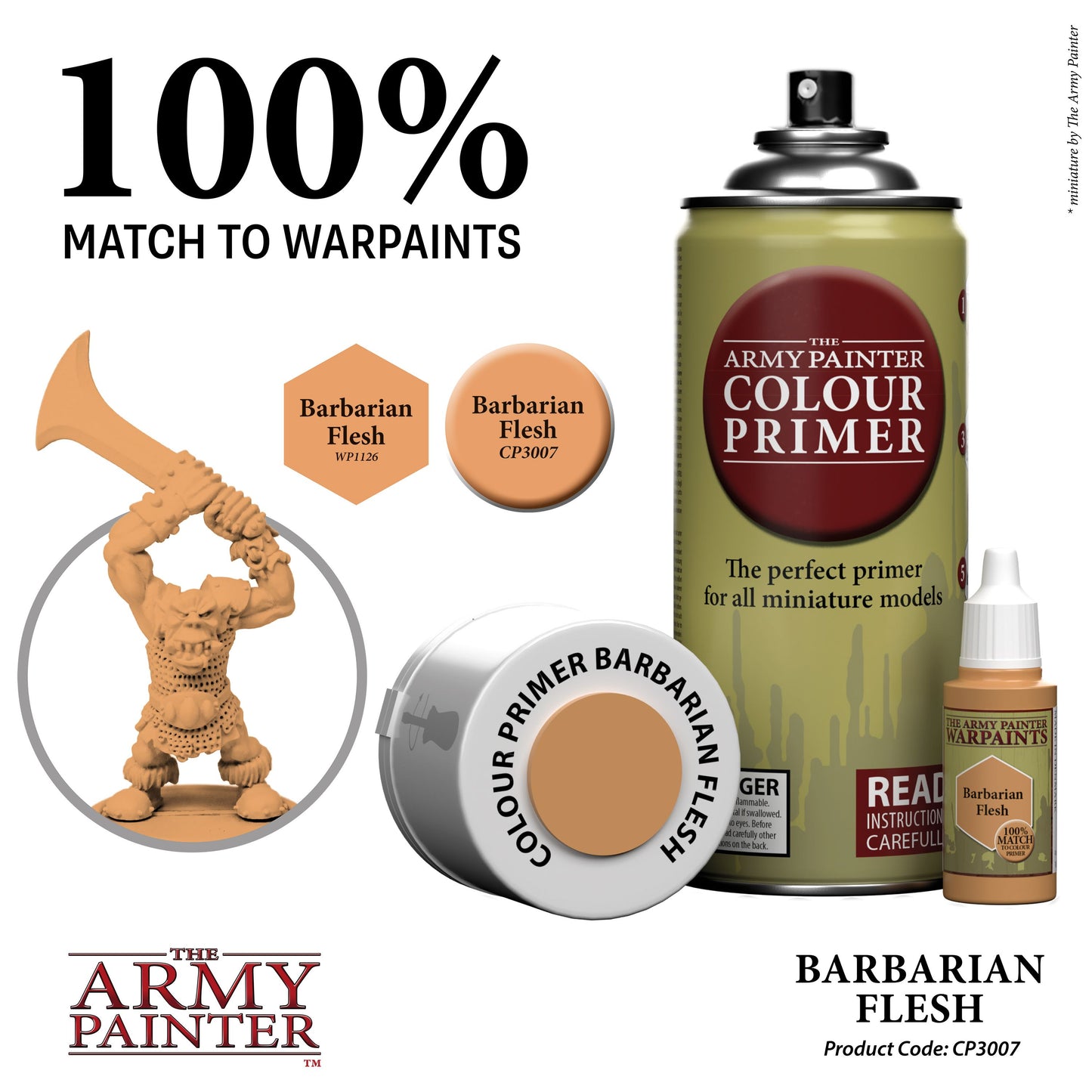 The Army Painter - Colour Primer: Barbarian Flesh