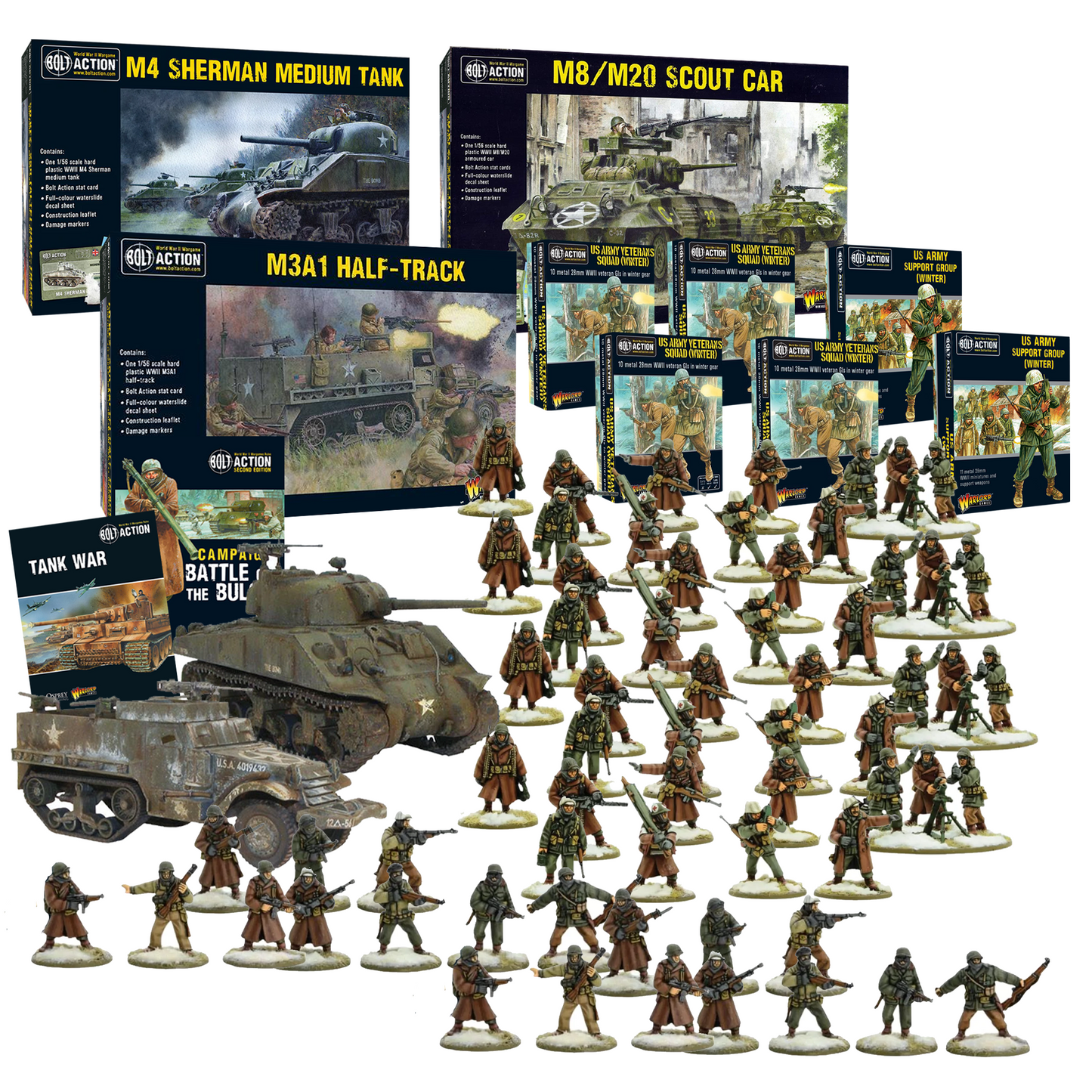 Bolt Action - American Battle of the Bulge Bundle