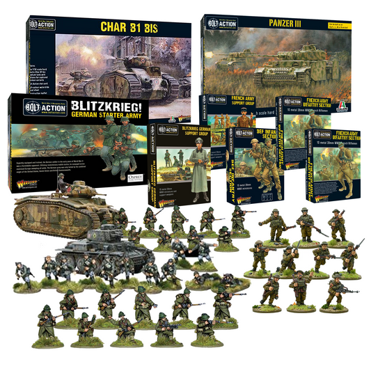 Bolt Action - Fall of France Starter Bundle Bolt Action - Fall of France Starter Bundle