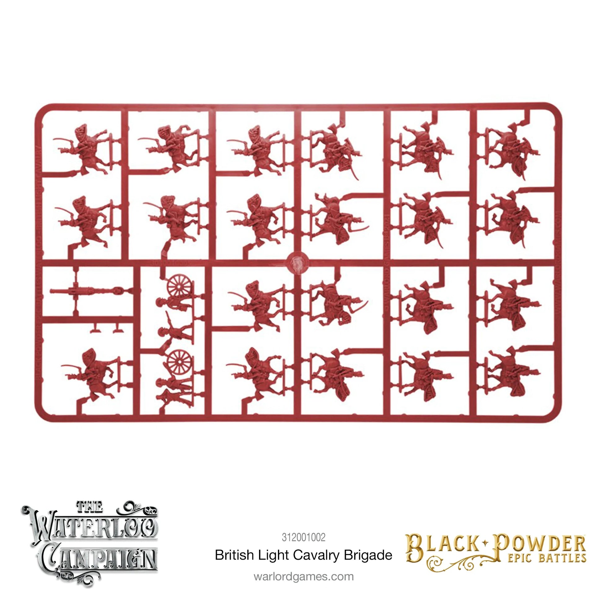 Black Powder Epic Battles - Waterloo: British Light Cavalry Brigade Black Powder Epic Battles - Waterloo: British Light Cavalry Brigade