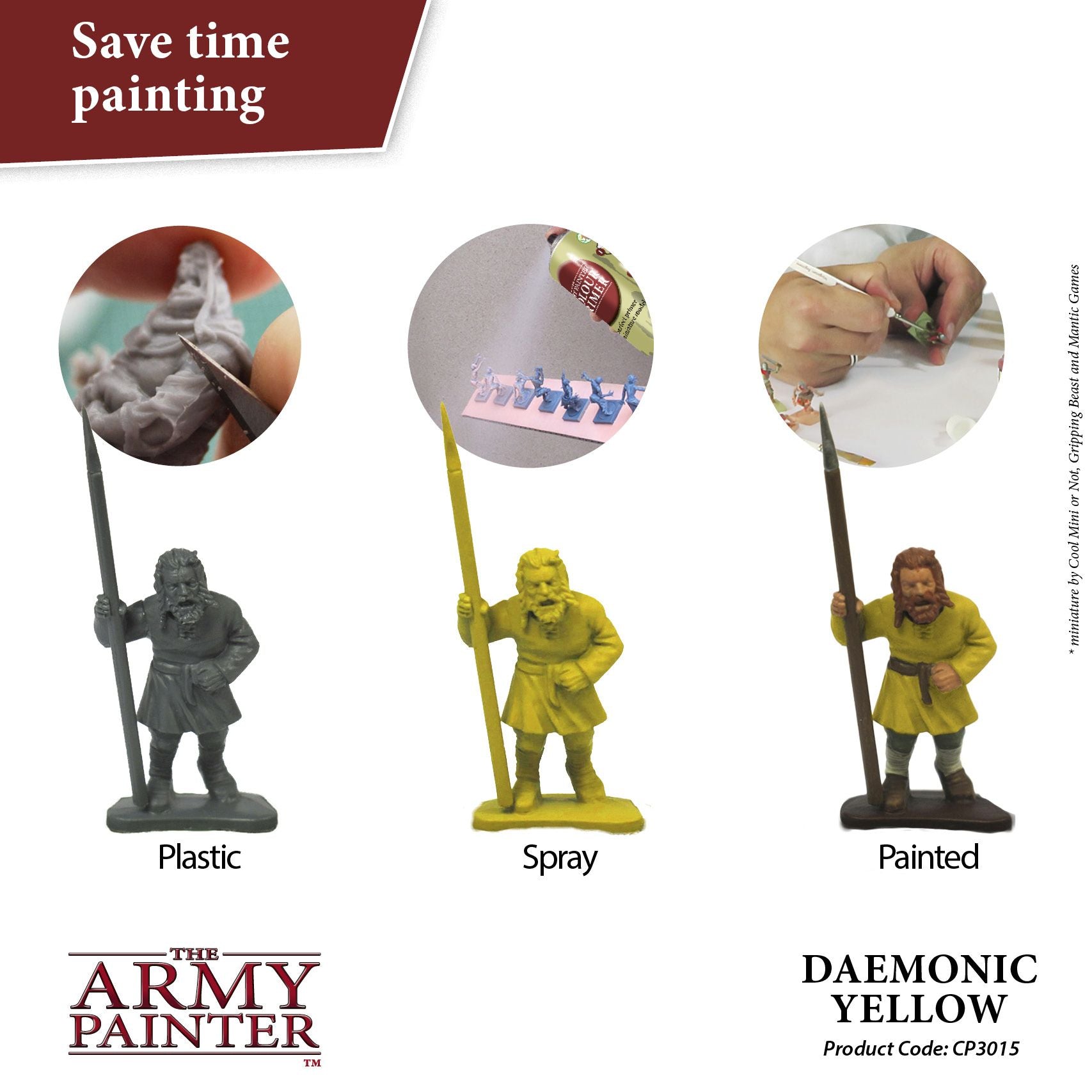 The Army Painter - Colour Primer: Daemonic Yellow The Army Painter - Colour Primer: Daemonic Yellow