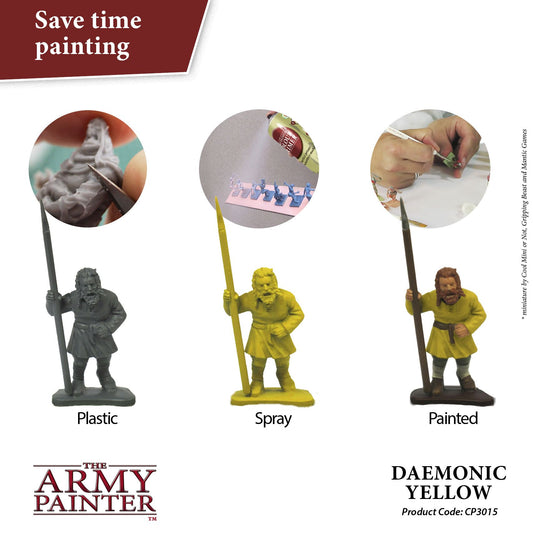 The Army Painter - Colour Primer: Daemonic Yellow The Army Painter - Colour Primer: Daemonic Yellow