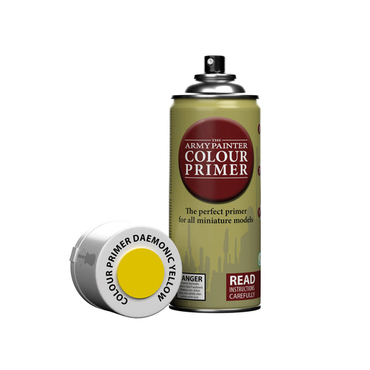 The Army Painter - Colour Primer: Daemonic Yellow The Army Painter - Colour Primer: Daemonic Yellow