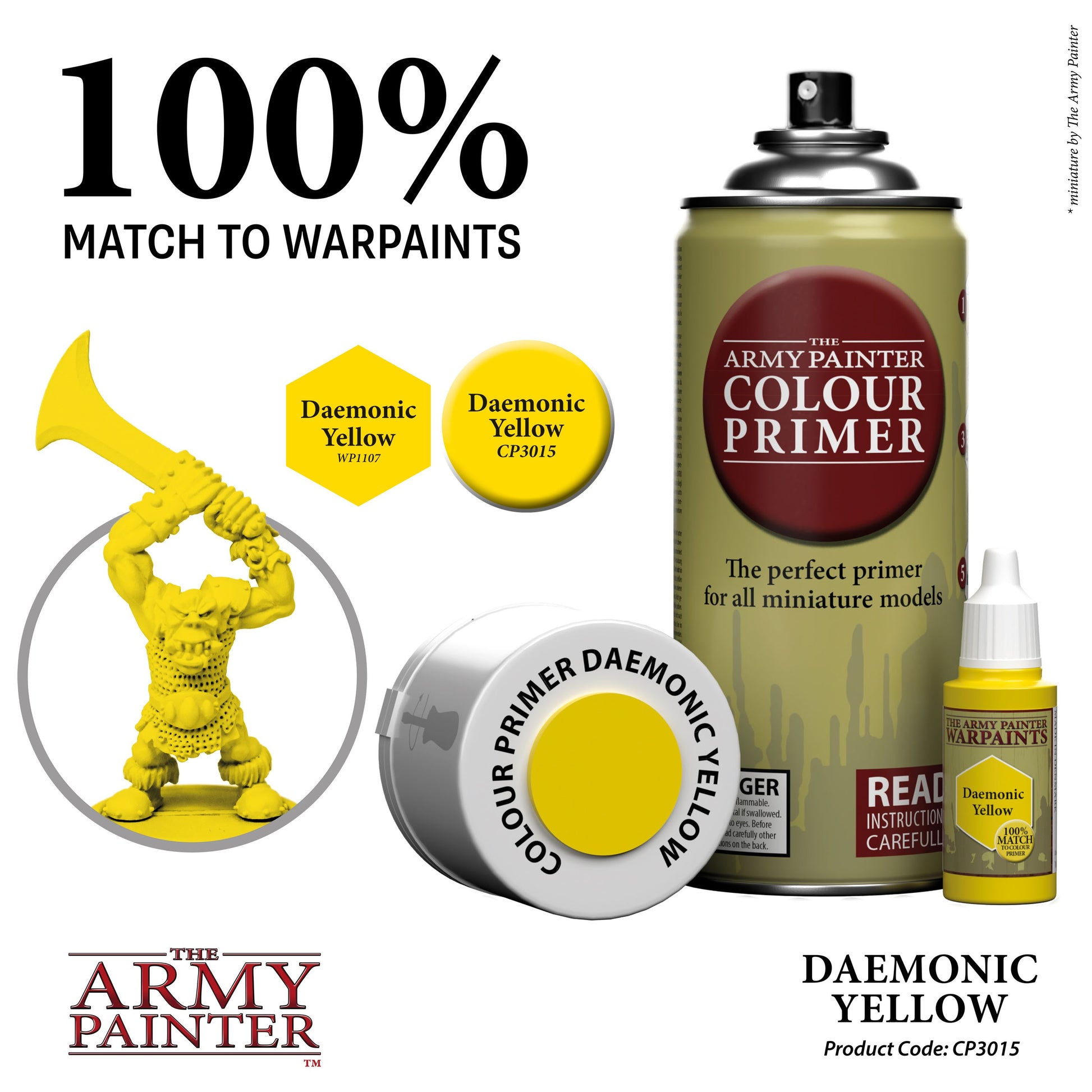 The Army Painter - Colour Primer: Daemonic Yellow The Army Painter - Colour Primer: Daemonic Yellow