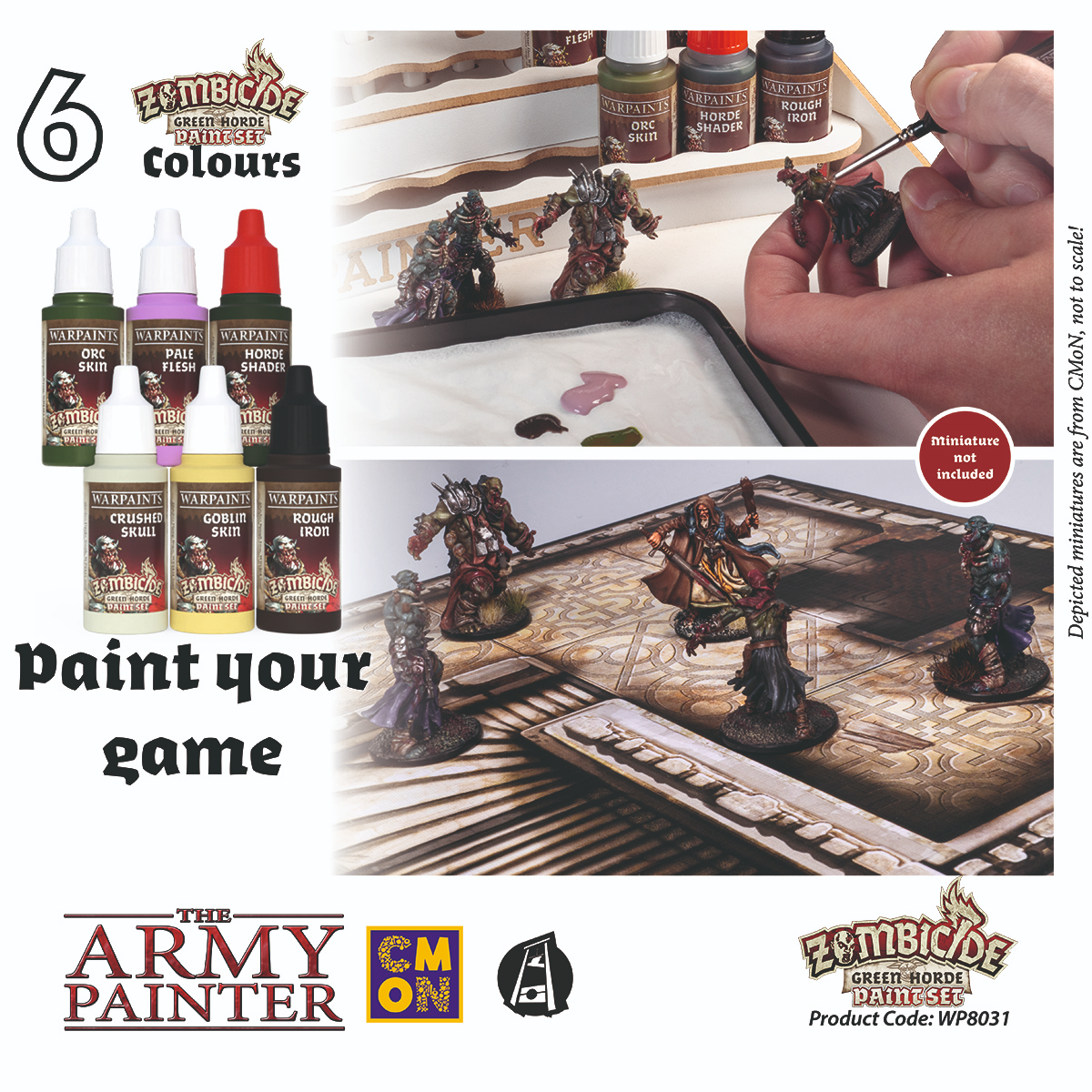 The Army Painter - Zombicide: Green Horde Paint Set The Army Painter - Zombicide: Green Horde Paint Set
