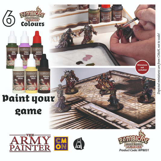 The Army Painter - Zombicide: Green Horde Paint Set The Army Painter - Zombicide: Green Horde Paint Set
