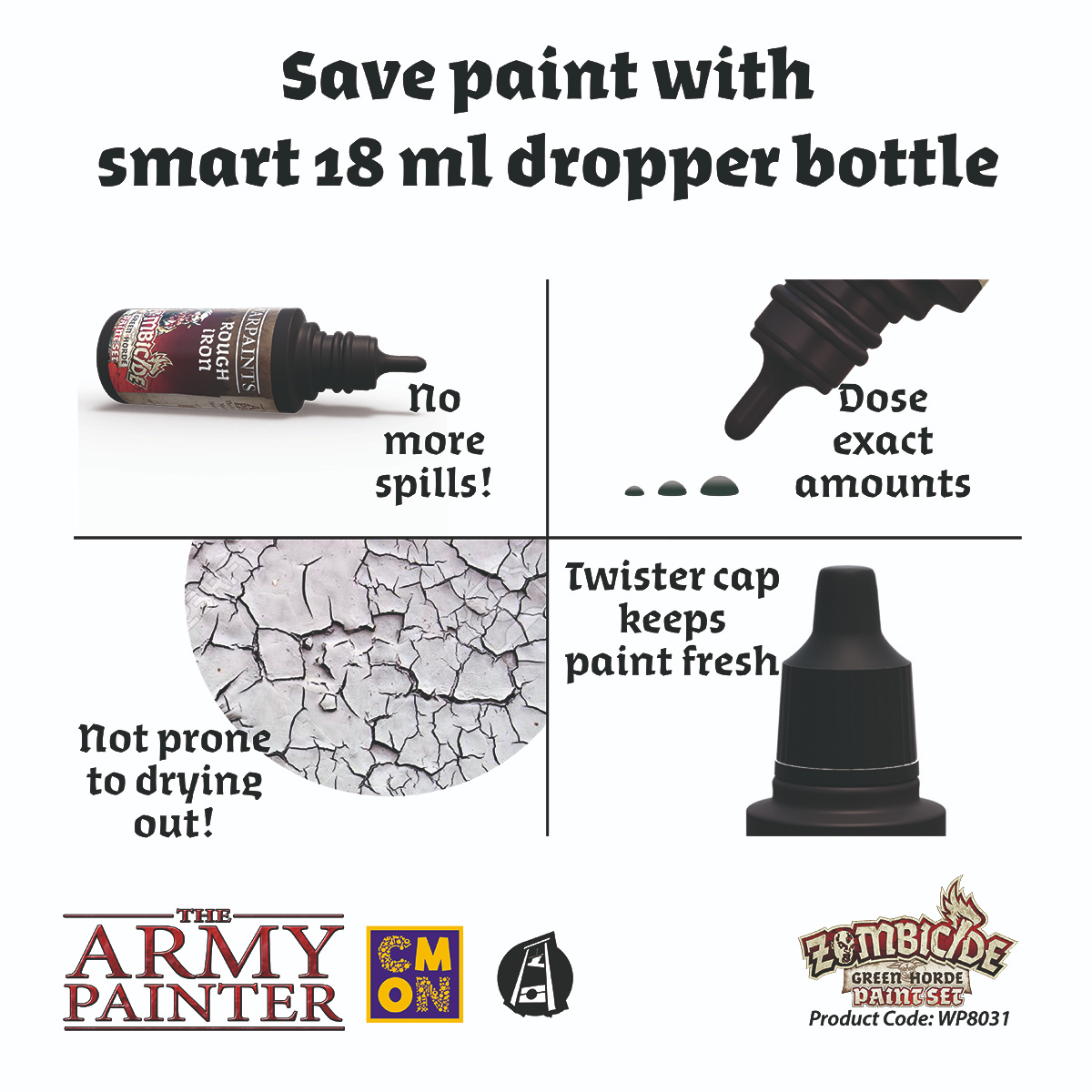 The Army Painter - Zombicide: Green Horde Paint Set