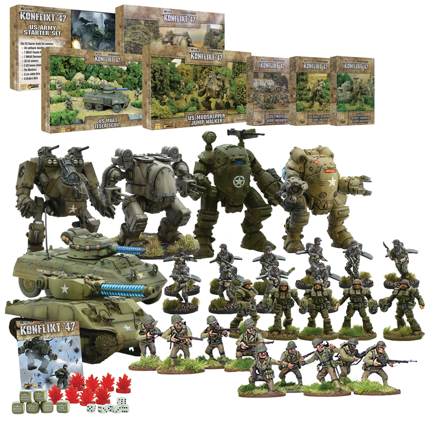 Konflikt 47 - USA Bundle