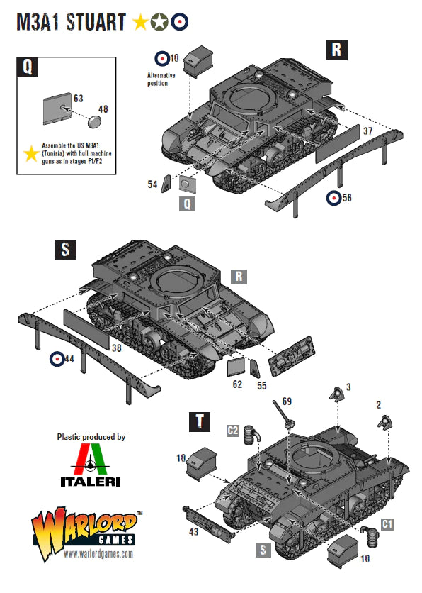 Bolt Action - Tank War: M3 Stuart + Digital Guide