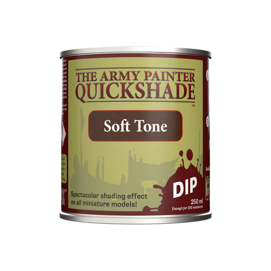 The Army Painter - Quickshade Dips: Soft Tone (250ml) The Army Painter - Quickshade Dips: Soft Tone (250ml)