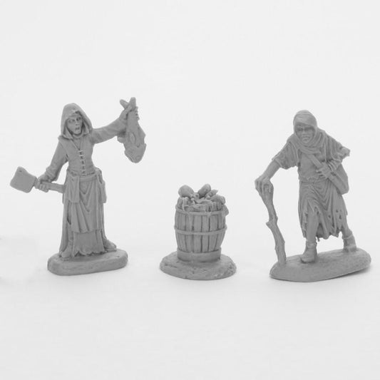 Reaper Bones: BK Dreadmere: Fishwife & Crone(2) Reaper Bones: BK Dreadmere: Fishwife & Crone(2)
