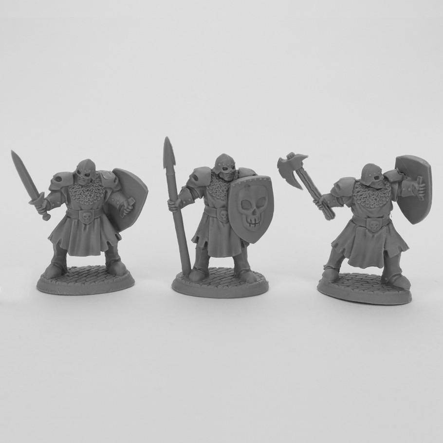 Reaper Bones: Maggotcrown Men at Arms (3)