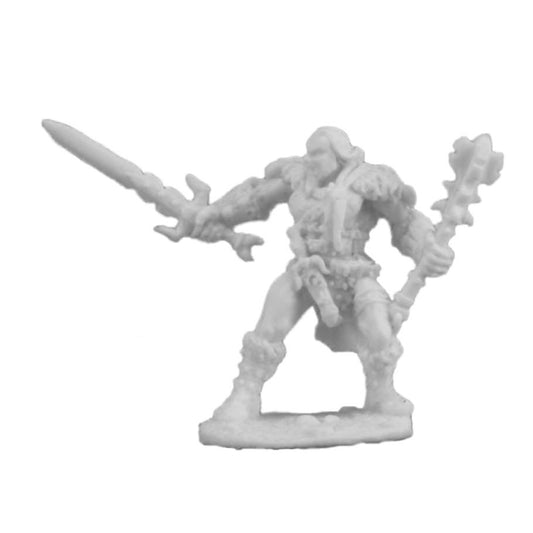 Reaper Bones: Grundor Hoardtaker, Barbarian Reaper Bones: Grundor Hoardtaker, Barbarian