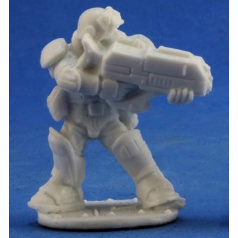 Reaper Bones: Chrono: Slyder, IMEF Trooper Reaper Bones: Chrono: Slyder, IMEF Trooper