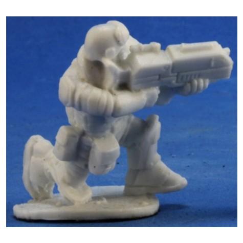 Reaper Bones: Chrono: Skids, IMEF Trooper Reaper Bones: Chrono: Skids, IMEF Trooper