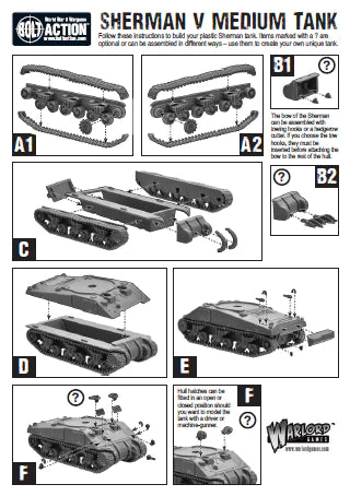 Bolt Action - Great Britain: British Sherman V Troop Including Vc Firefly