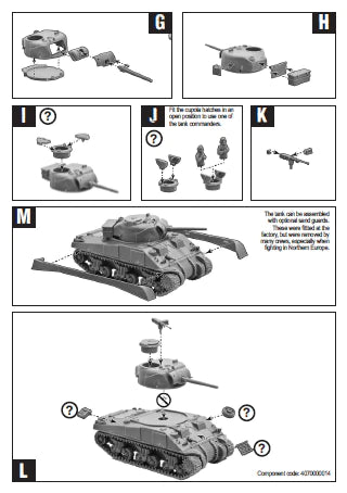 Bolt Action - Great Britain: British Sherman V Troop Including Vc Firefly