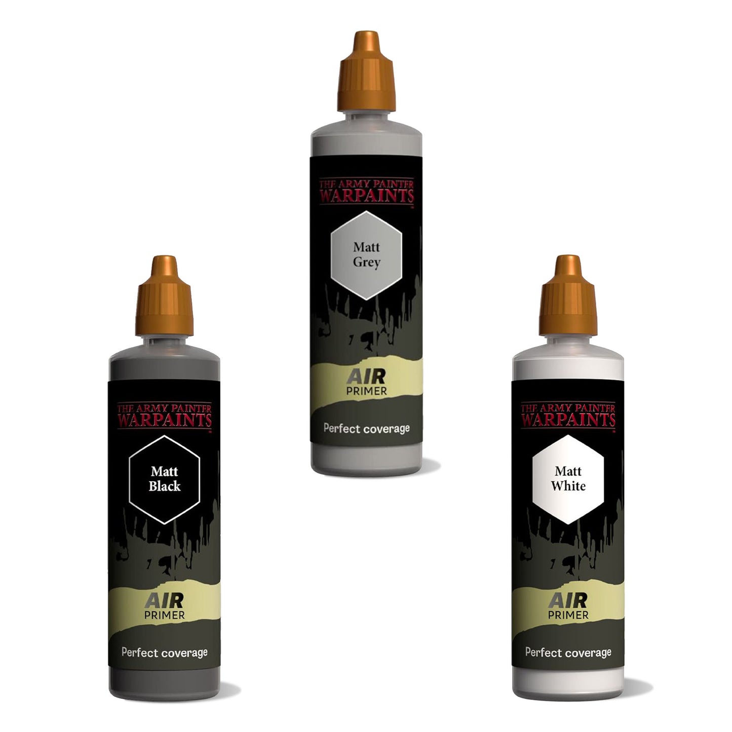 The Army Painter - Warpaints Air: Airbrush Primer Bundle (3x100 ml)