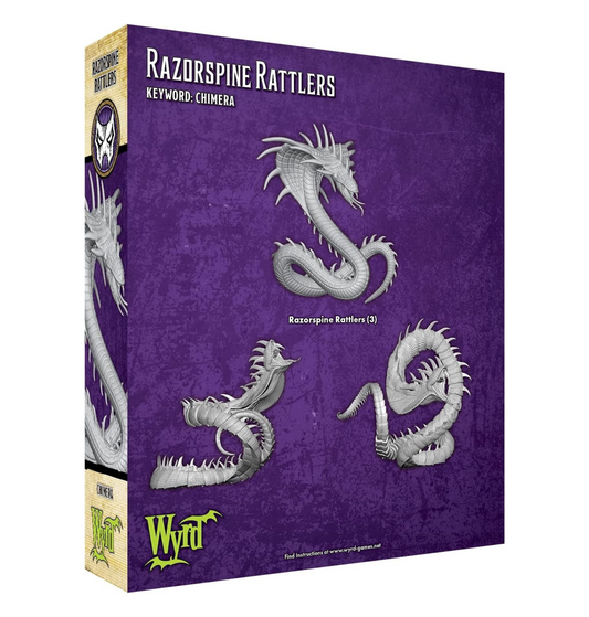 Malifaux 3E - Neverborn: Razorspine Rattler Malifaux 3E - Neverborn: Razorspine Rattler