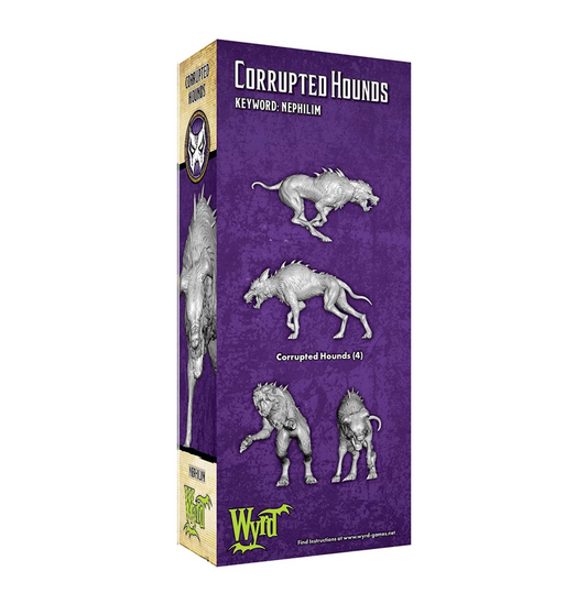 Malifaux 3E - Neverborn: Corrupted Hounds Malifaux 3E - Neverborn: Corrupted Hounds