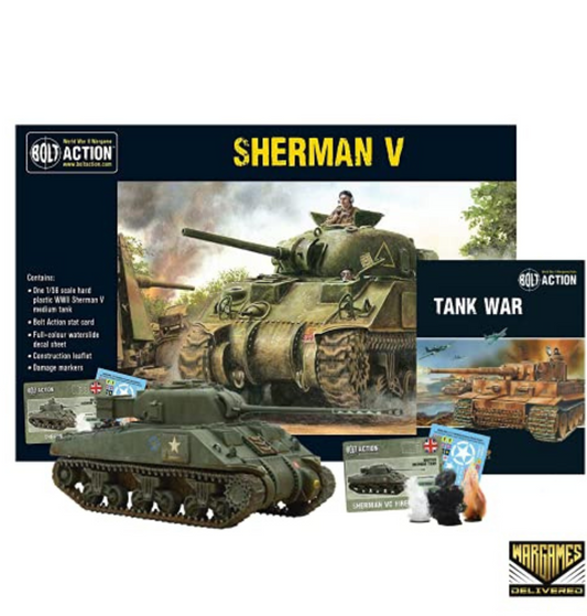 Bolt Action - Tank War: Sherman V Tank + Digital Guide