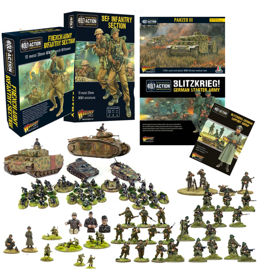 Bolt Action - Fall of France Starter Bundle Bolt Action - Fall of France Starter Bundle