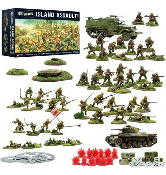 Bolt Action - Island Assault Starter Set Bolt Action - Island Assault Starter Set