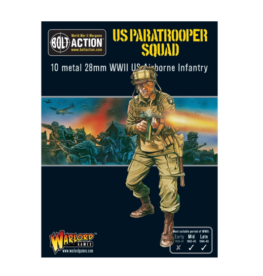 Bolt Action - USA: US Paratrooper Squad Bolt Action - USA: US Paratrooper Squad