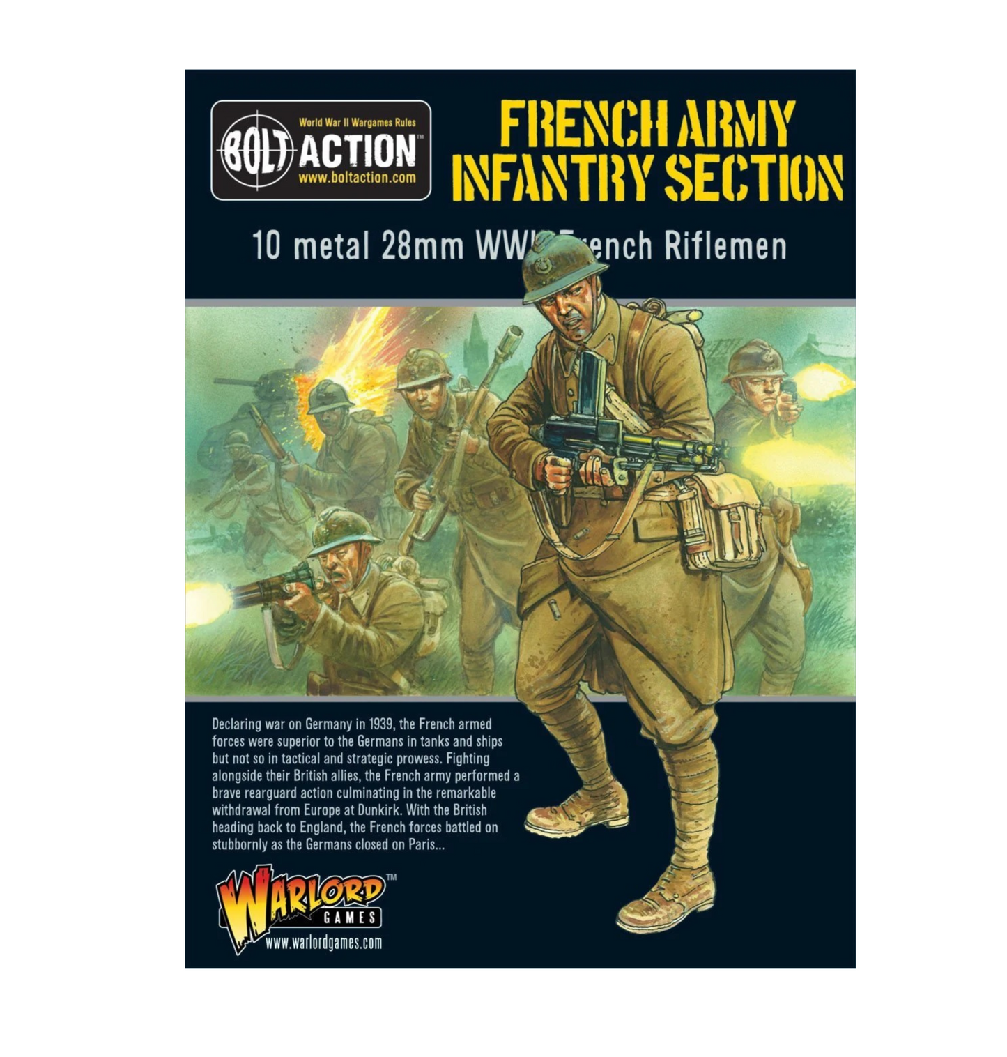 Bolt Action - More Allies: French Army Infantry Section