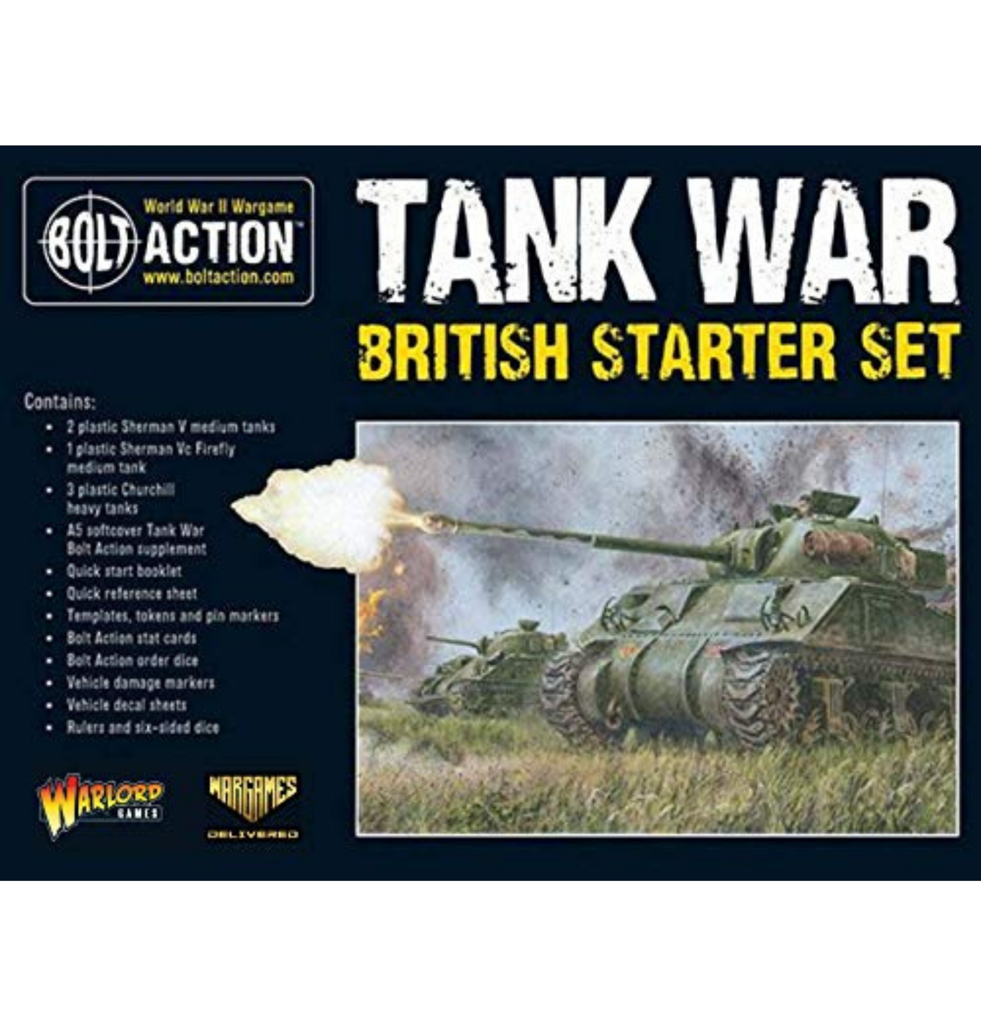Bolt Action - Tank War: British Starter Set Bolt Action - Tank War: British Starter Set