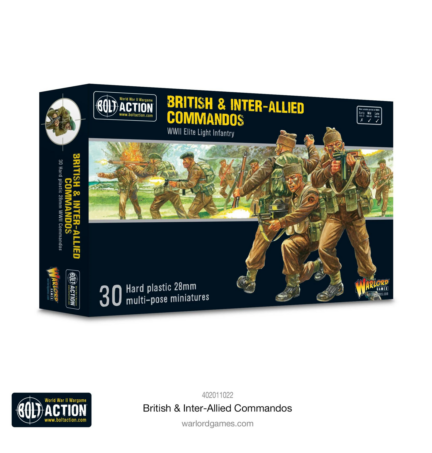 Bolt Action - Great Britain: British & Inter-Allied Commandos