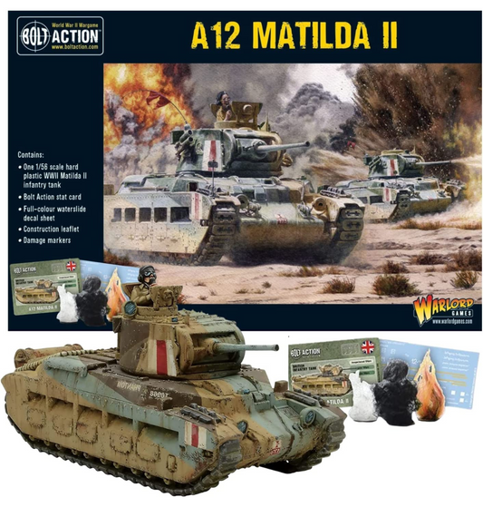 Bolt Action - Tank War: A12 Matilda II Bolt Action - Tank War: A12 Matilda II