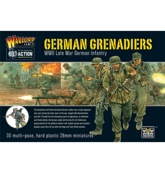 Bolt Action - Germany: German Grenadiers Set + Digital Guide: Fortress Budapest Bolt Action - Germany: German Grenadiers Set + Digital Guide: Fortress Budapest