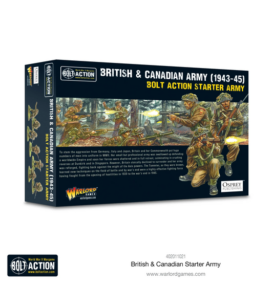 Bolt Action - Combined Arms: British & Canadian Army (1943-45) Starter Set Bolt Action - Combined Arms: British & Canadian Army (1943-45) Starter Set