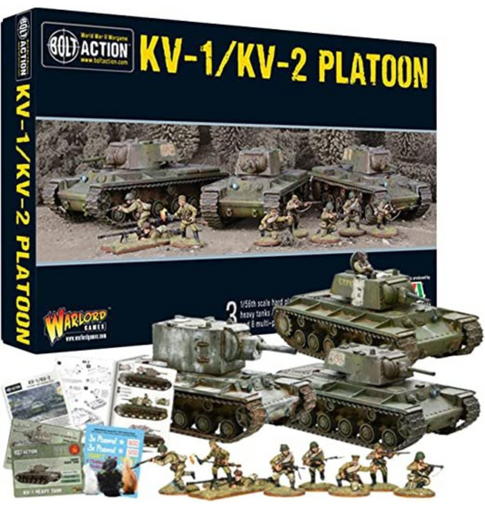 Bolt Action - Soviet Union: KV1/2 Platoon Bolt Action - Soviet Union: KV1/2 Platoon